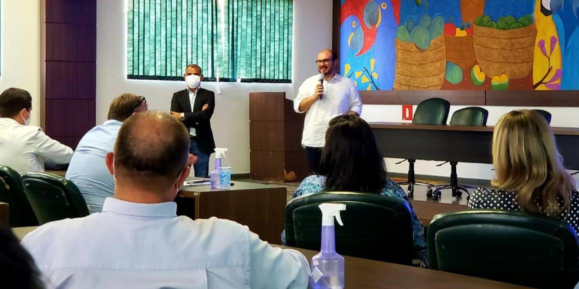 Encontro de Prefeitos em Cáceres/MT