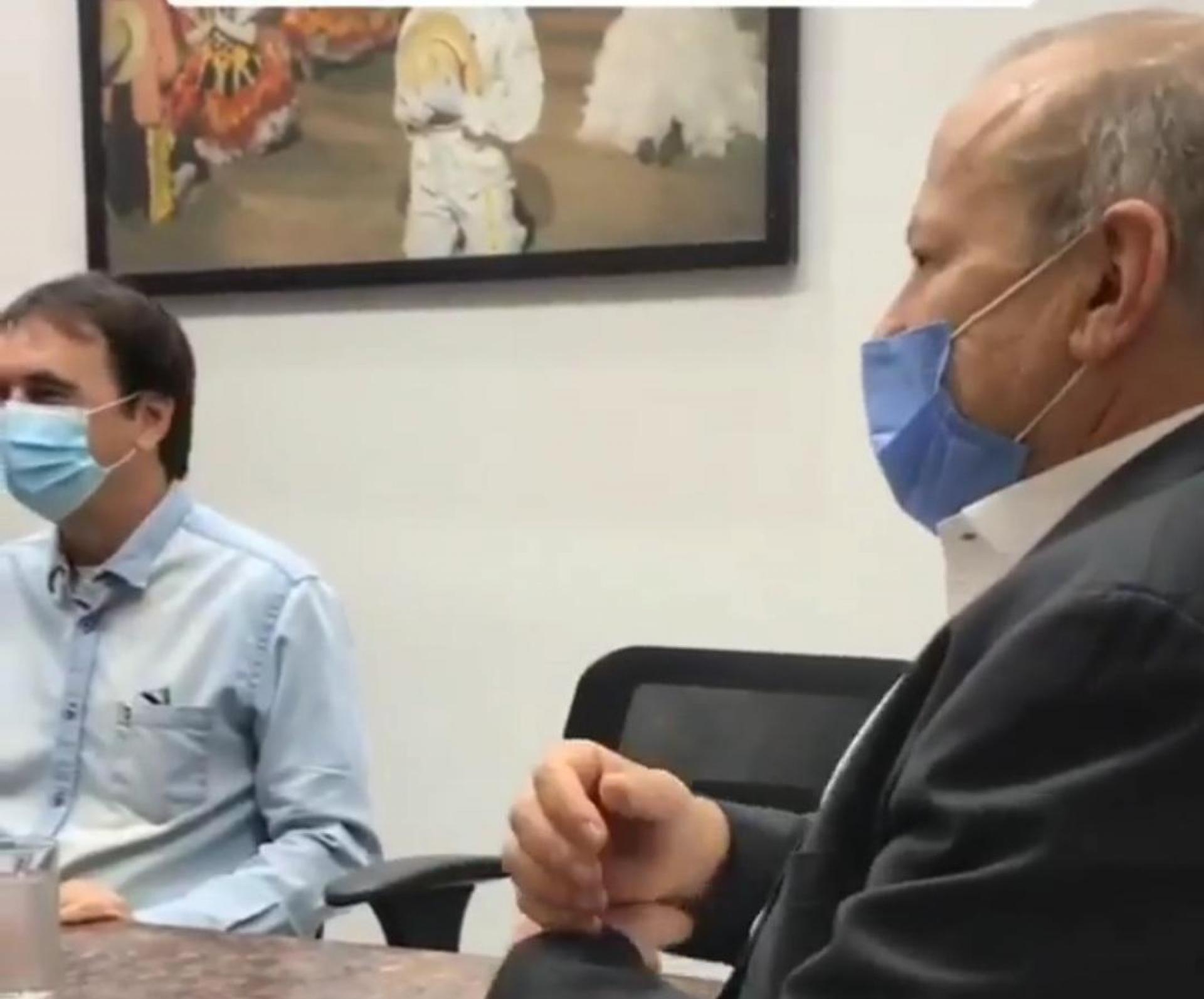 Dr. Luiz Augusto e Otaviano Pivetta